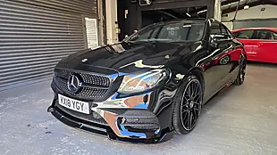 Used 2018 Mercedes-Benz E Class AMG Line Black - Interior and Exterior details 3