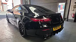 Used 2018 Mercedes-Benz E Class AMG Line Black - Interior and Exterior details 4