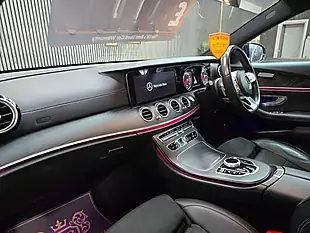 Used 2018 Mercedes-Benz E Class AMG Line Black - Interior and Exterior details 17