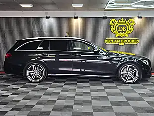 Used 2018 Mercedes-Benz E Class AMG Line Black - Interior and Exterior details 3