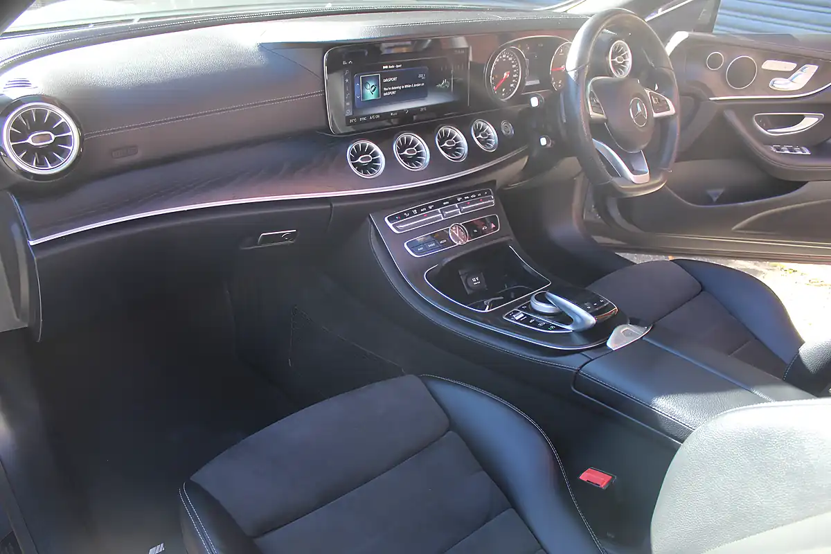 Used 2018 Mercedes-Benz E Class AMG Line Grey - Interior and Exterior details 11