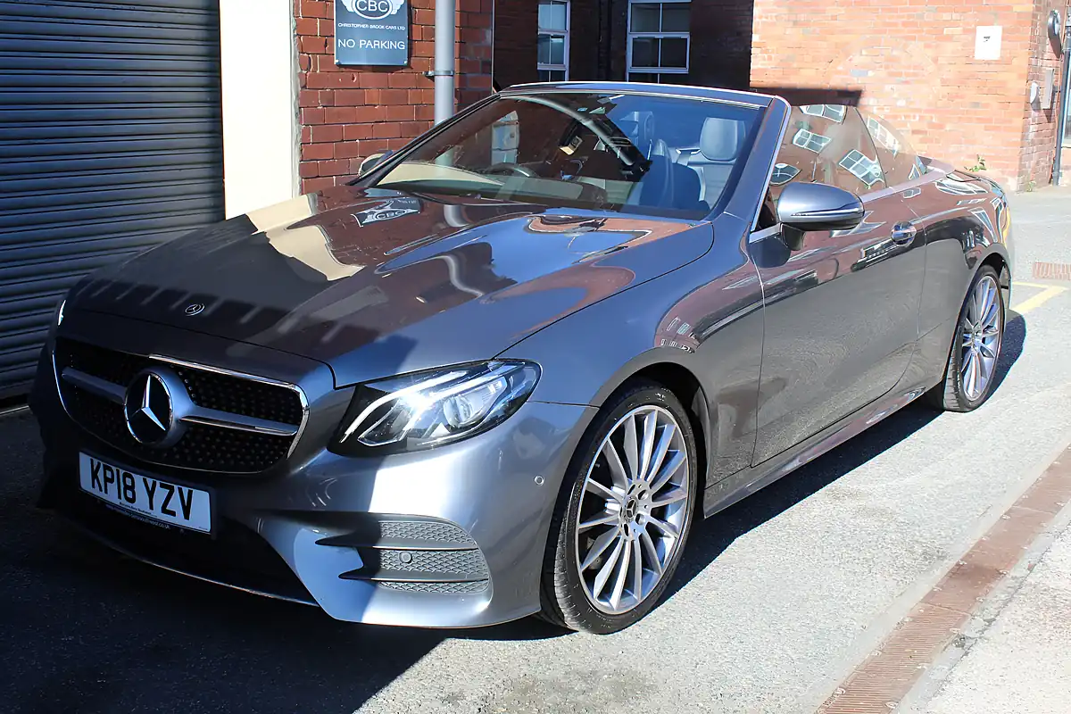 Used 2018 Mercedes-Benz E Class AMG Line Grey - Interior and Exterior details 2