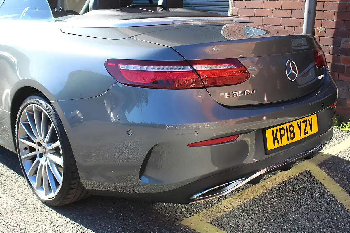Used 2018 Mercedes-Benz E Class AMG Line Grey - Interior and Exterior details 5