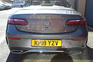 Used 2018 Mercedes-Benz E Class AMG Line Grey - Interior and Exterior details 6
