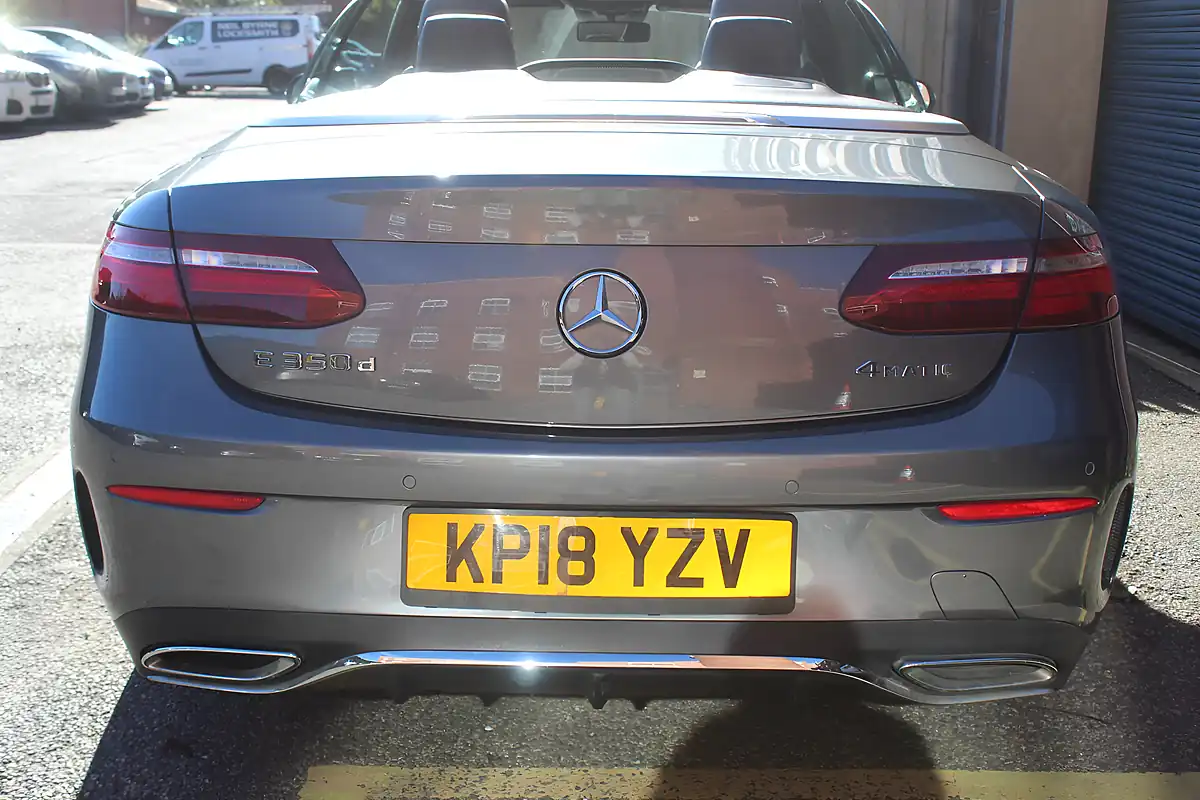 Used 2018 Mercedes-Benz E Class AMG Line Grey - Interior and Exterior details 6