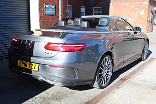 Used 2018 Mercedes-Benz E Class AMG Line Grey - Interior and Exterior details 7