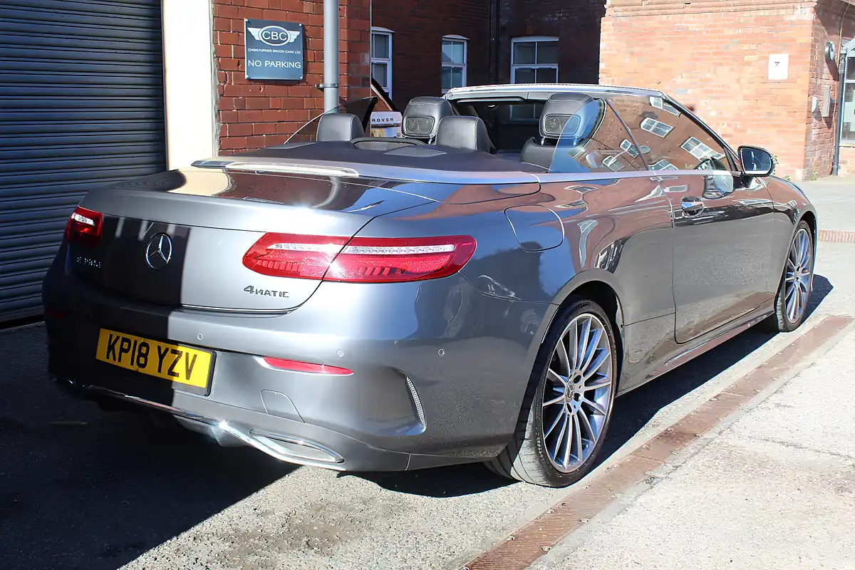 Used 2018 Mercedes-Benz E Class AMG Line Grey - Interior and Exterior details 7