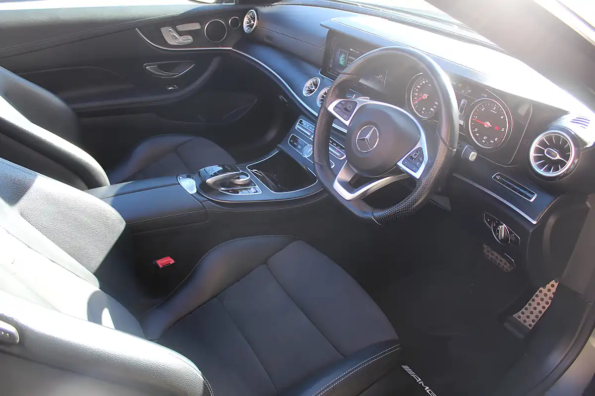Used 2018 Mercedes-Benz E Class AMG Line Grey - Interior and Exterior details 8