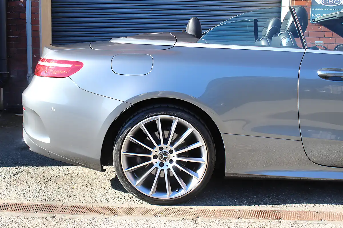 Used 2018 Mercedes-Benz E Class AMG Line Grey - Interior and Exterior details 9