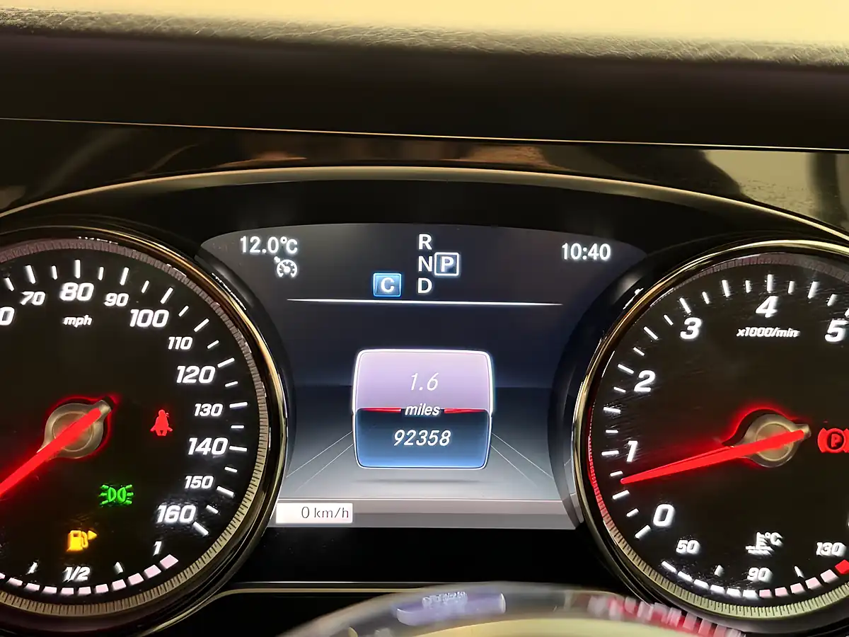 Used 2018 Mercedes-Benz E Class AMG Line Obsidian Black - Interior and Exterior details 11