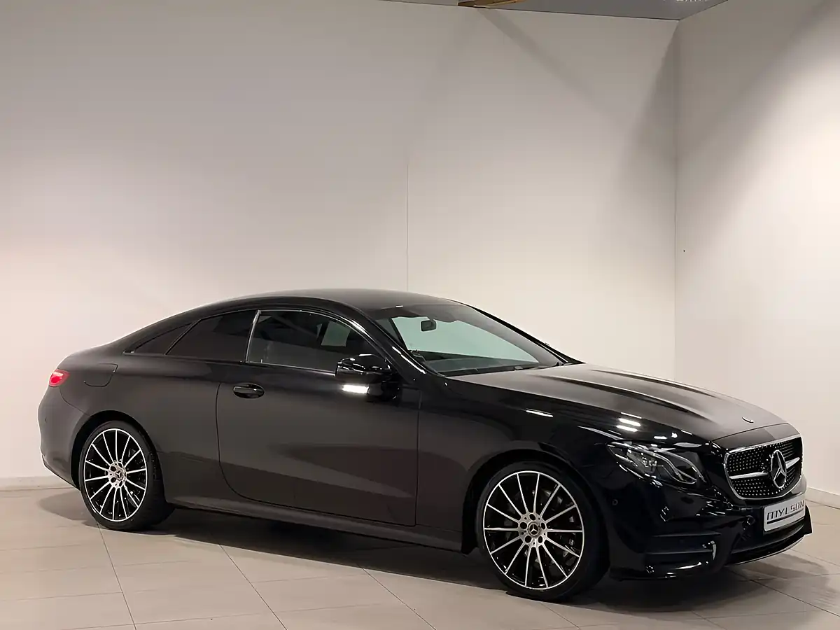 Used 2018 Mercedes-Benz E Class AMG Line Obsidian Black - Interior and Exterior details 15