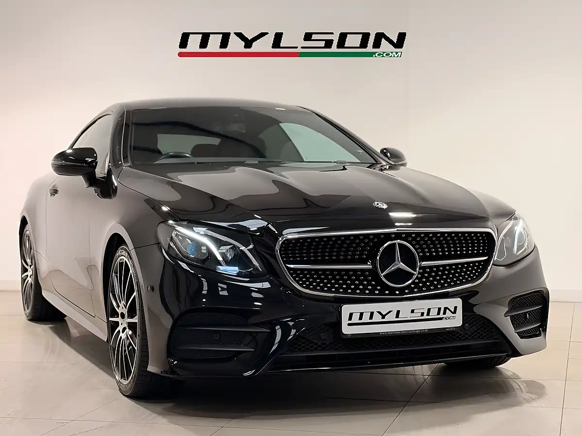 Used 2018 Mercedes-Benz E Class AMG Line Obsidian Black - Interior and Exterior details 17