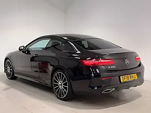 Used 2018 Mercedes-Benz E Class AMG Line Obsidian Black - Interior and Exterior details 4