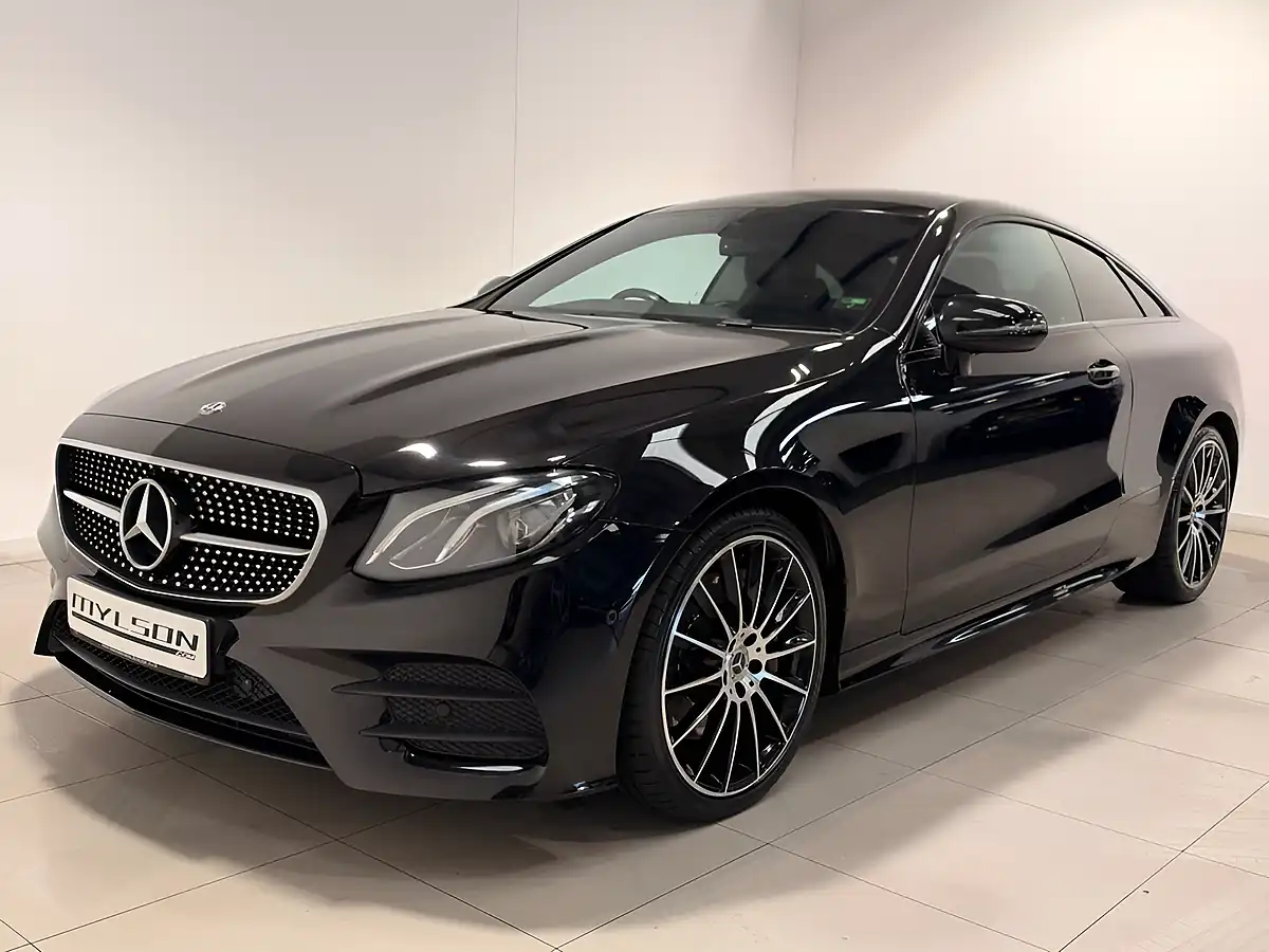 Used 2018 Mercedes-Benz E Class AMG Line Obsidian Black - Interior and Exterior details 5