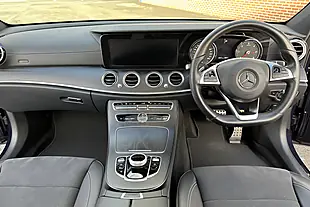 Used 2018 Mercedes-Benz E Class AMG Line (premium) Blue - Interior and Exterior details 4