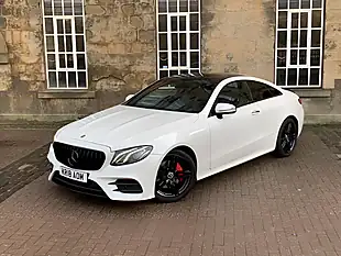 Used 2018 Mercedes-Benz E Class AMG Line (premium) Diamond White Pearlescent - Interior and Exterior details 10