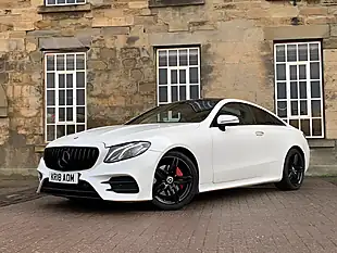 Used 2018 Mercedes-Benz E Class AMG Line (premium) Diamond White Pearlescent - Interior and Exterior details 11