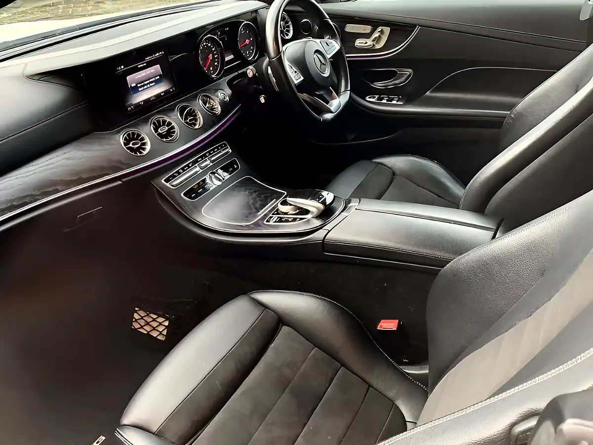 Used 2018 Mercedes-Benz E Class AMG Line (premium) Diamond White Pearlescent - Interior and Exterior details 16