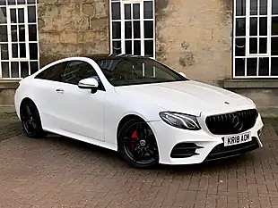 Used 2018 Mercedes-Benz E Class AMG Line (premium) Diamond White Pearlescent - Interior and Exterior details 2