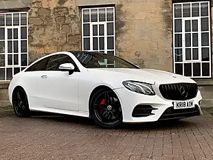 Used 2018 Mercedes-Benz E Class AMG Line (premium) Diamond White Pearlescent - Interior and Exterior details 3