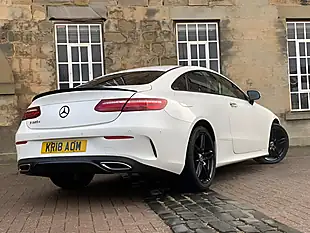 Used 2018 Mercedes-Benz E Class AMG Line (premium) Diamond White Pearlescent - Interior and Exterior details 6