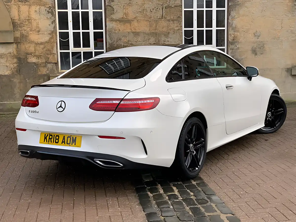 Used 2018 Mercedes-Benz E Class AMG Line (premium) Diamond White Pearlescent - Interior and Exterior details 7