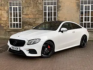 Used 2018 Mercedes-Benz E Class AMG Line (premium) Diamond White Pearlescent - Interior and Exterior details 9