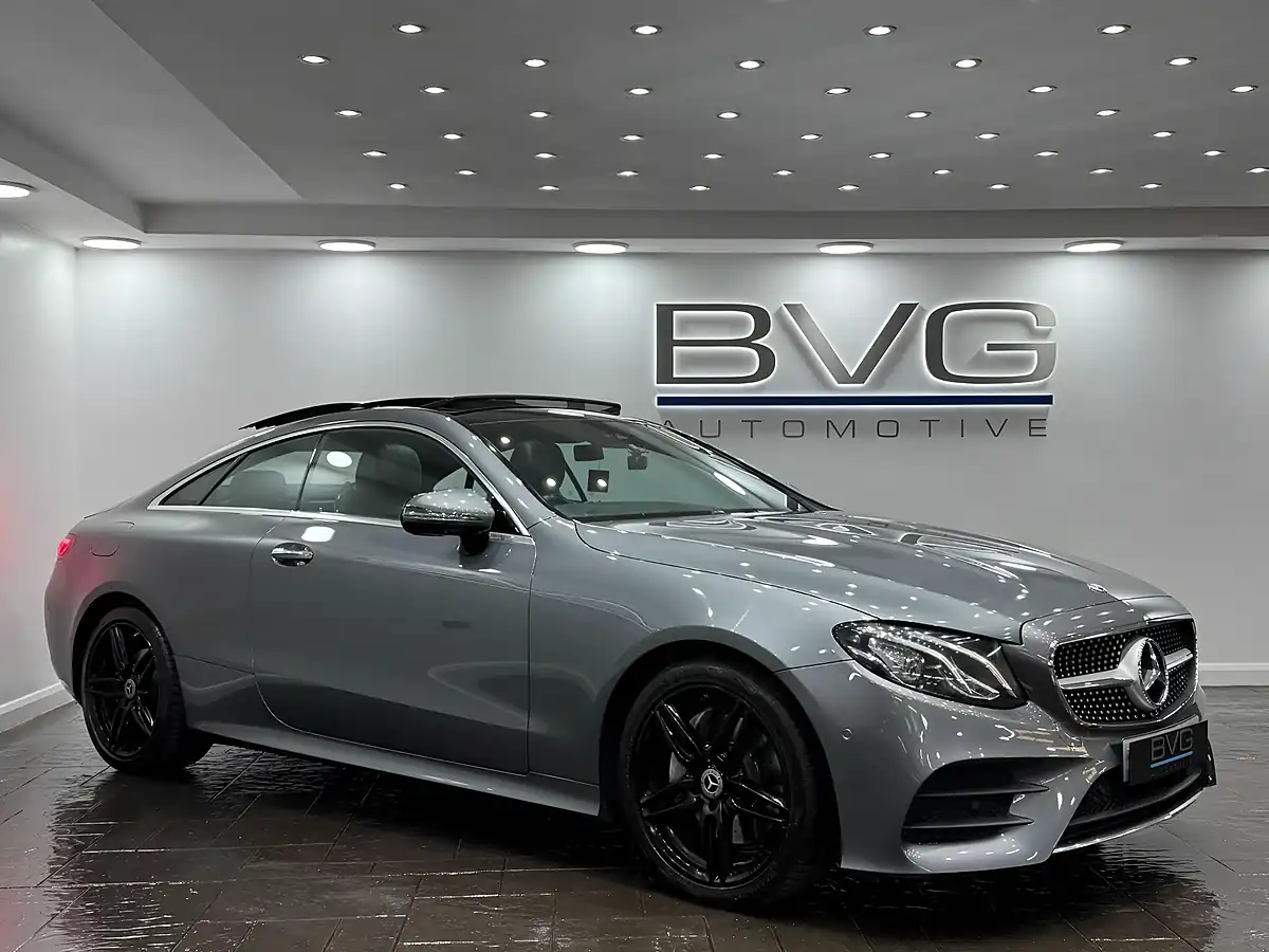 Used 2018 Mercedes-Benz E Class AMG Line (premium) Grey - Front View