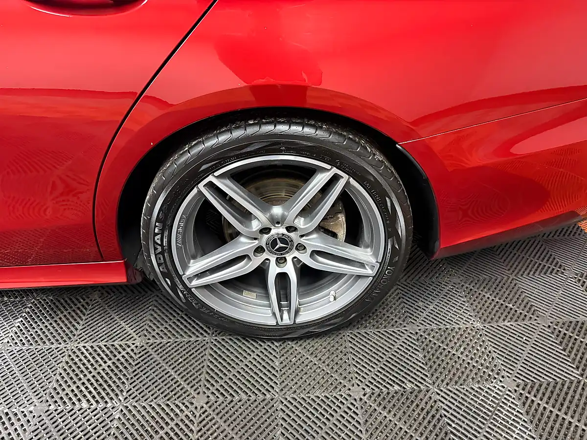 Used 2018 Mercedes-Benz E Class AMG Line Premium Hyacinth Red - Interior and Exterior details 15