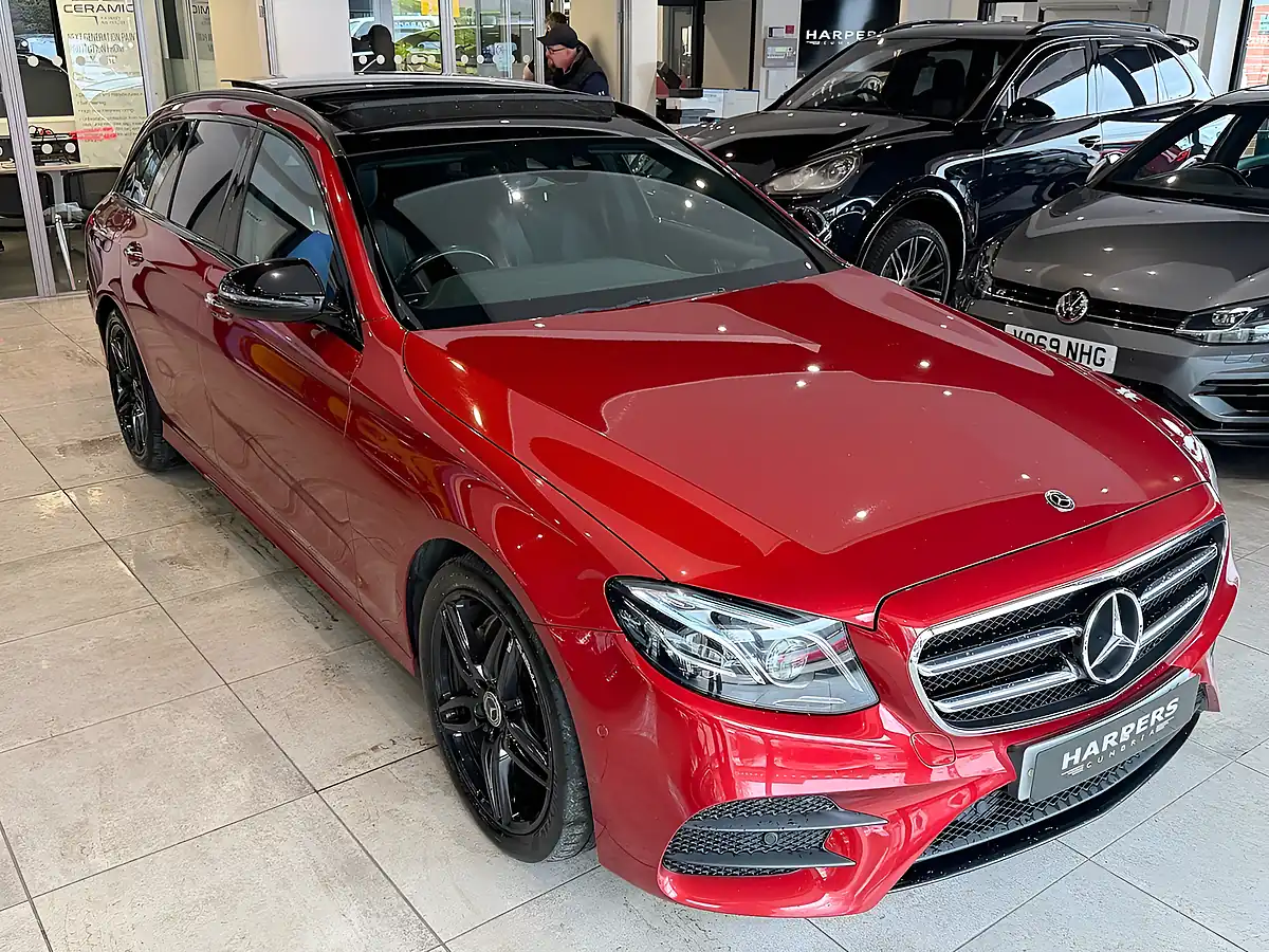 Used 2018 Mercedes-Benz E Class AMG Line (premium) - Interior and Exterior details 9