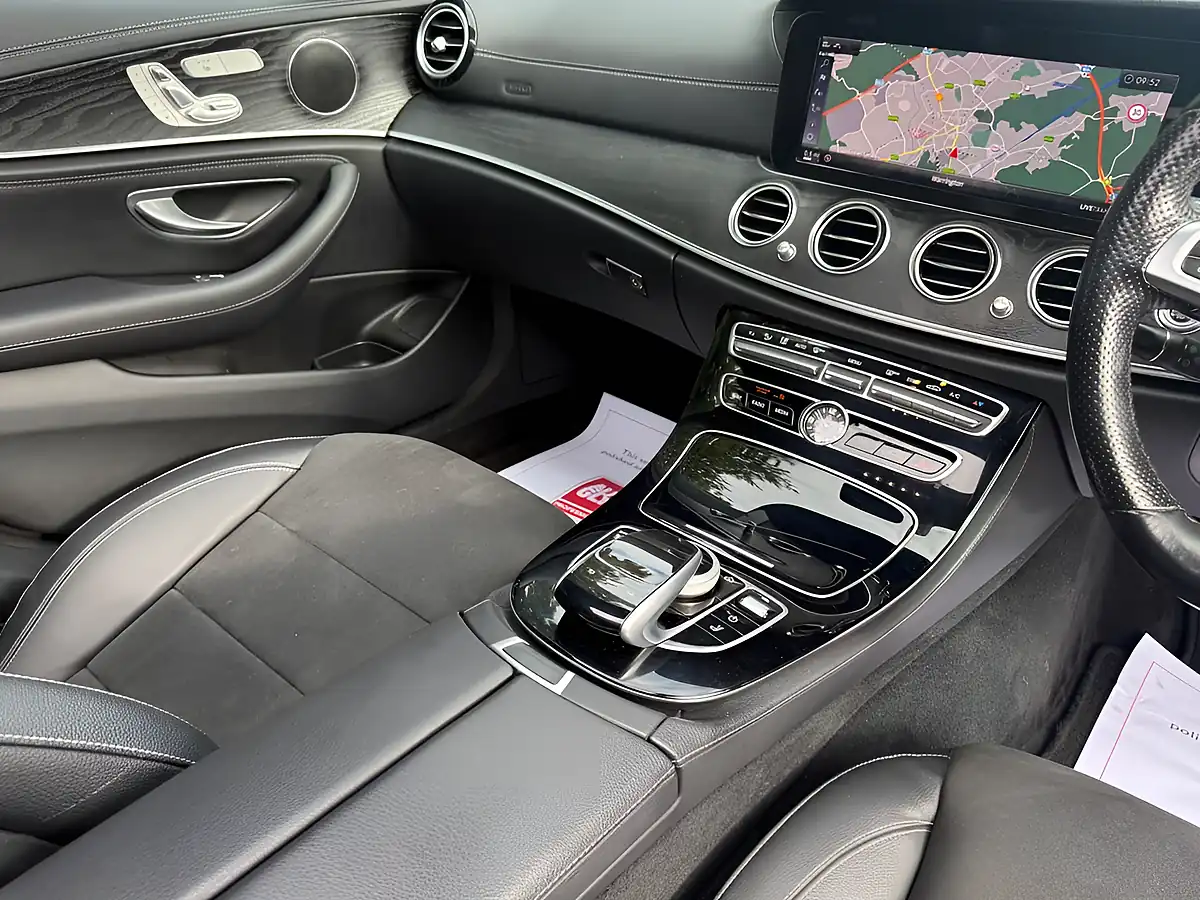 Used 2018 Mercedes-Benz E Class AMG Line (premium) Obsidian Black - Interior and Exterior details 10