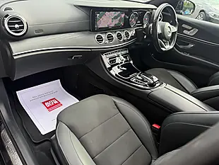 Used 2018 Mercedes-Benz E Class AMG Line (premium) Obsidian Black - Interior and Exterior details 16