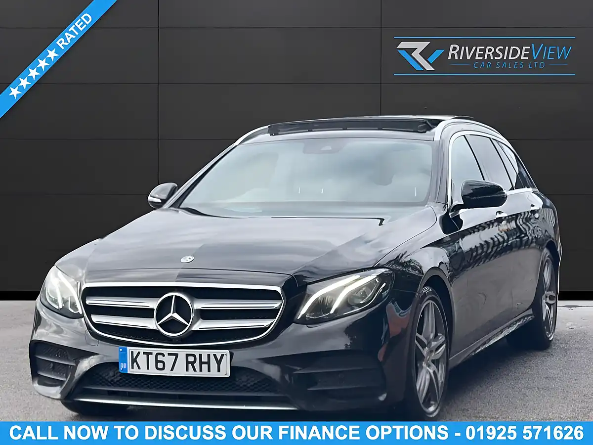 Used 2018 Mercedes-Benz E Class AMG Line (premium) Obsidian Black - Interior and Exterior details 2
