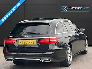 Used 2018 Mercedes-Benz E Class AMG Line (premium) Obsidian Black - Interior and Exterior details 4