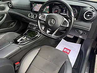 Used 2018 Mercedes-Benz E Class AMG Line (premium) Obsidian Black - Interior and Exterior details 7