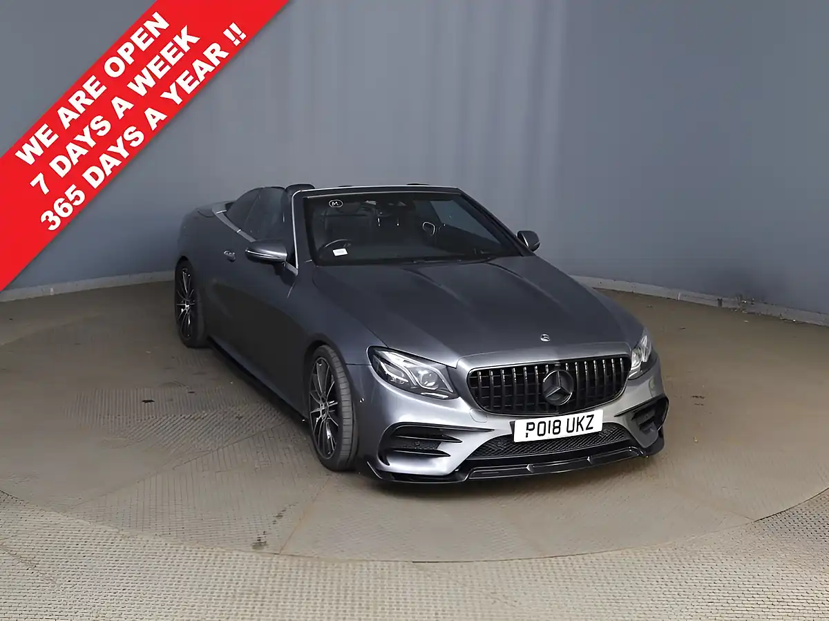 Used 2018 Mercedes-Benz E Class AMG Line Premium Plus Grey - Interior and Exterior details 10