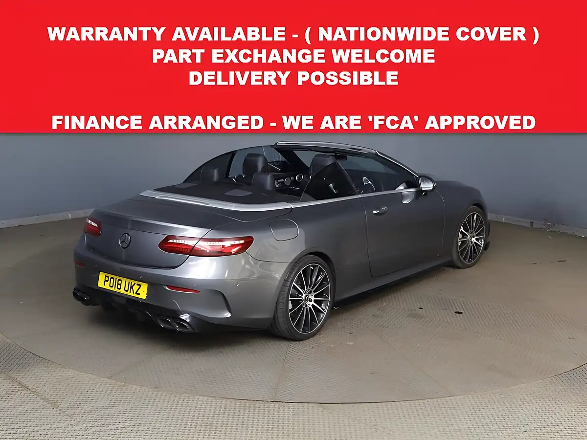 Used 2018 Mercedes-Benz E Class AMG Line Premium Plus Grey - Interior and Exterior details 11
