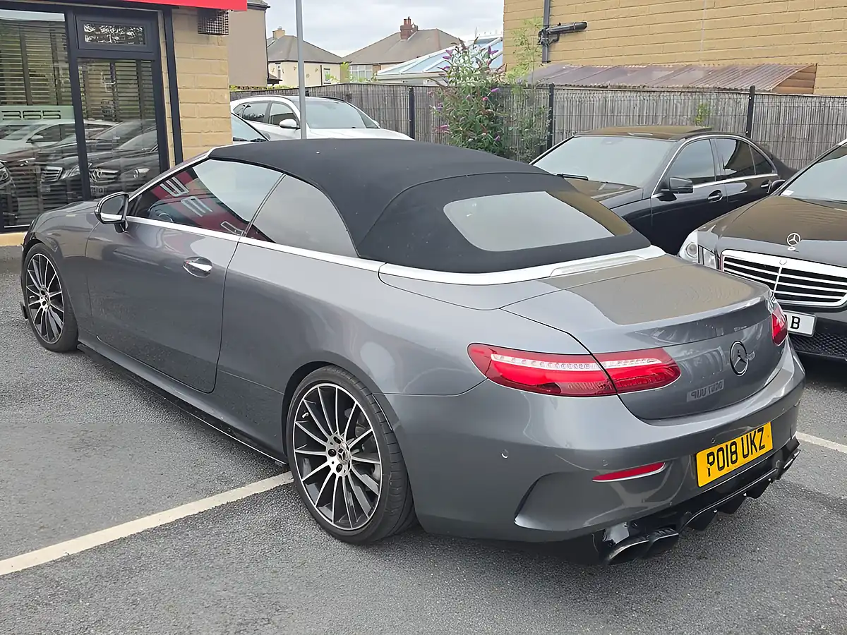 Used 2018 Mercedes-Benz E Class AMG Line Premium Plus Grey - Interior and Exterior details 17