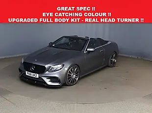 Used 2018 Mercedes-Benz E Class AMG Line Premium Plus Grey - Interior and Exterior details 2