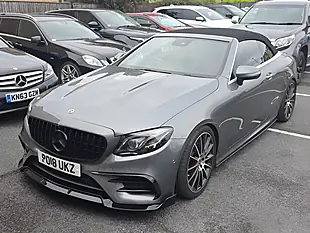 Used 2018 Mercedes-Benz E Class AMG Line Premium Plus Grey - Interior and Exterior details 3