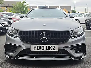 Used 2018 Mercedes-Benz E Class AMG Line Premium Plus Grey - Interior and Exterior details 6