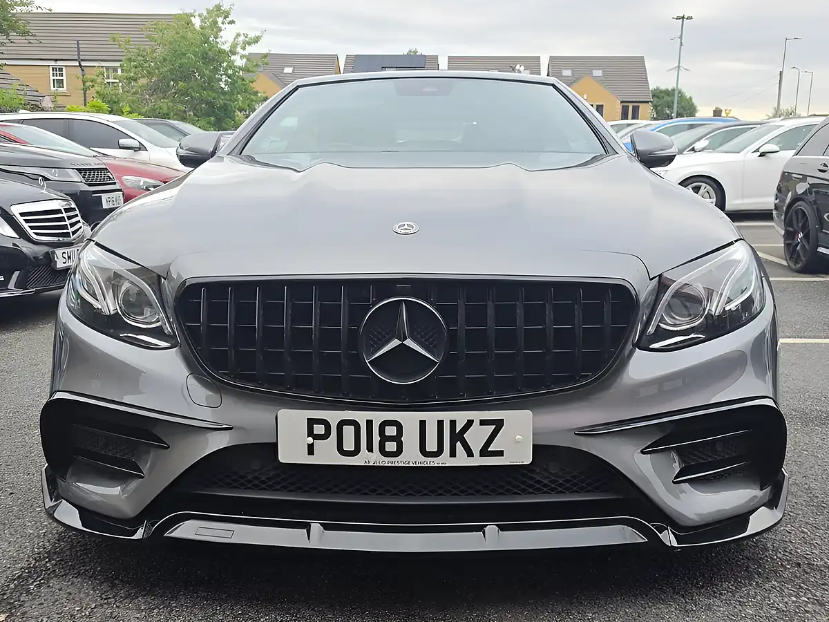 Used 2018 Mercedes-Benz E Class AMG Line Premium Plus Grey - Interior and Exterior details 6