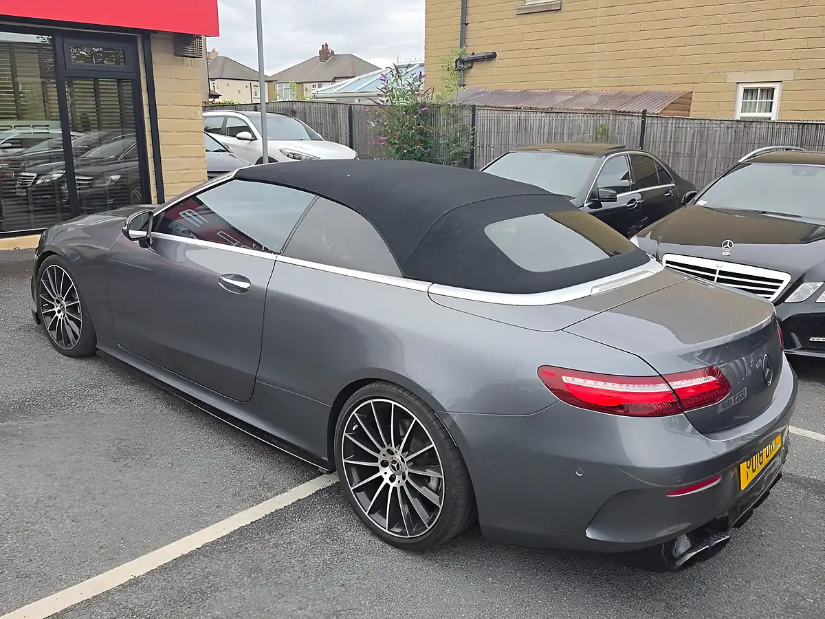 Used 2018 Mercedes-Benz E Class AMG Line Premium Plus Grey - Interior and Exterior details 7