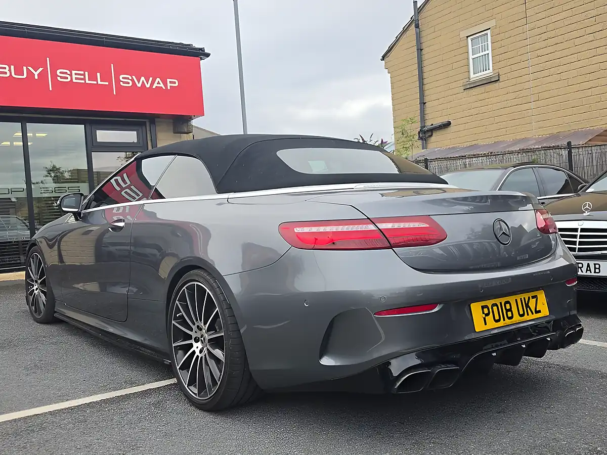 Used 2018 Mercedes-Benz E Class AMG Line Premium Plus Grey - Interior and Exterior details 8