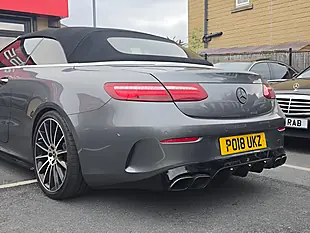 Used 2018 Mercedes-Benz E Class AMG Line Premium Plus Grey - Interior and Exterior details 9