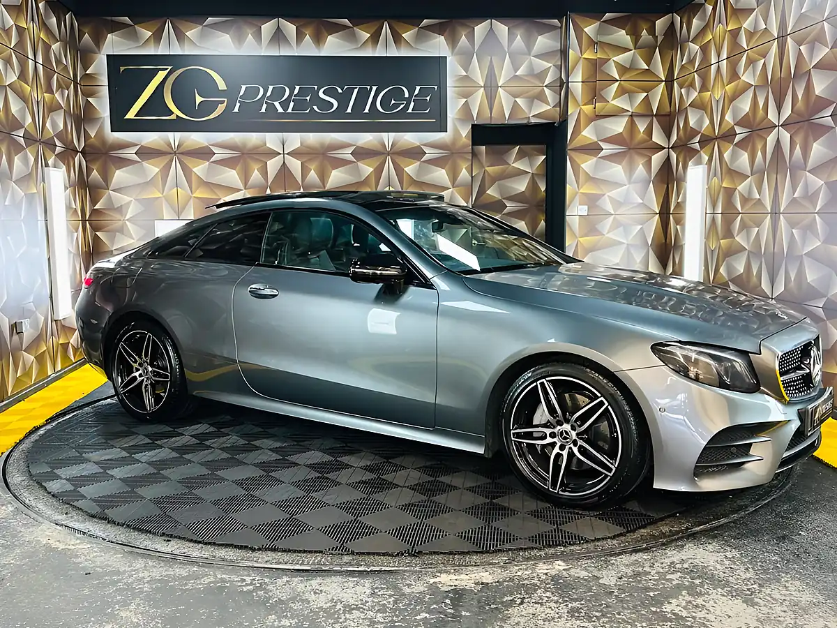 Used 2018 Mercedes-Benz E Class AMG Line (premium Plus) Grey - Front View