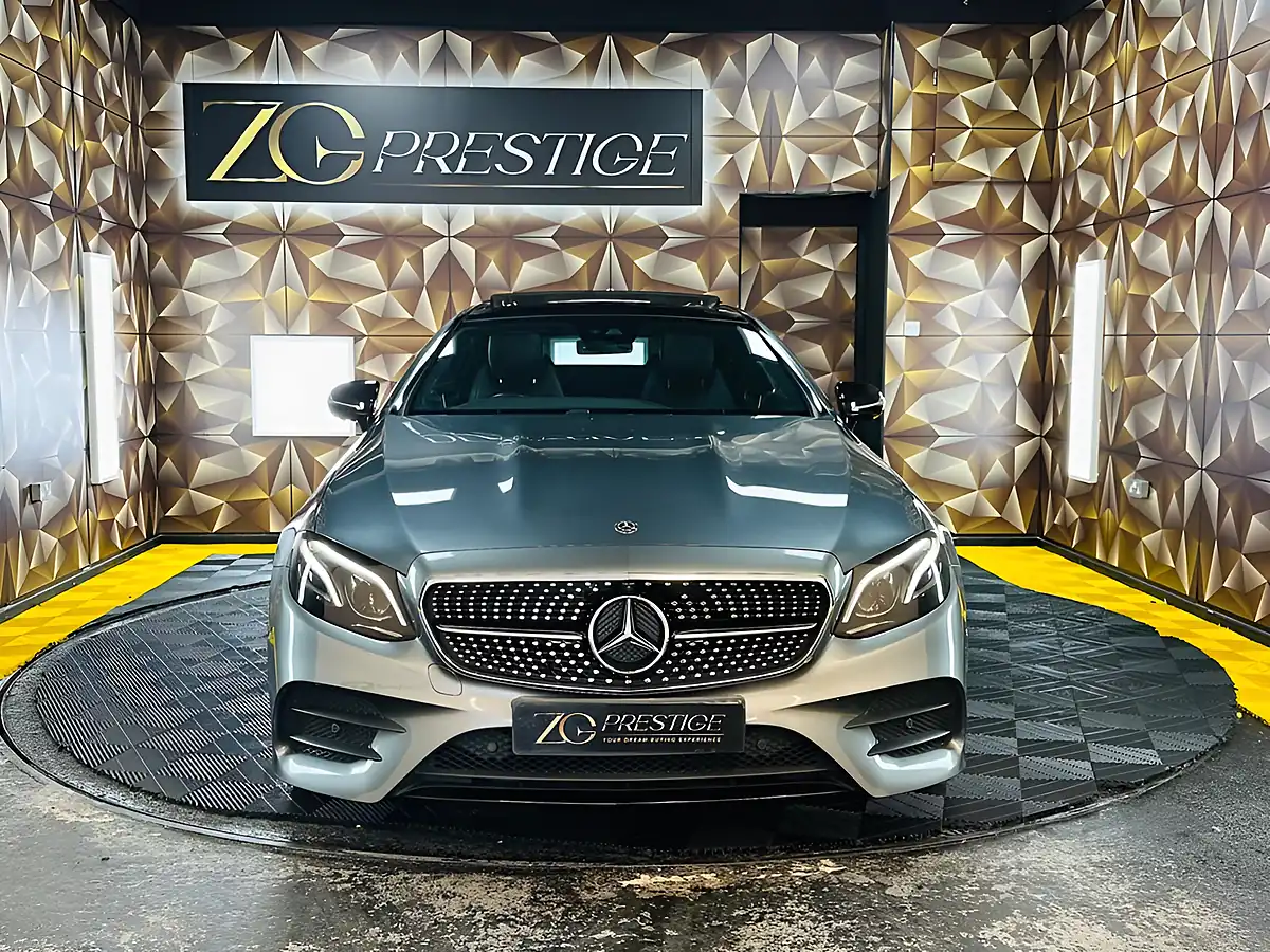Used 2018 Mercedes-Benz E Class AMG Line (premium Plus) Grey - Interior and Exterior details 2