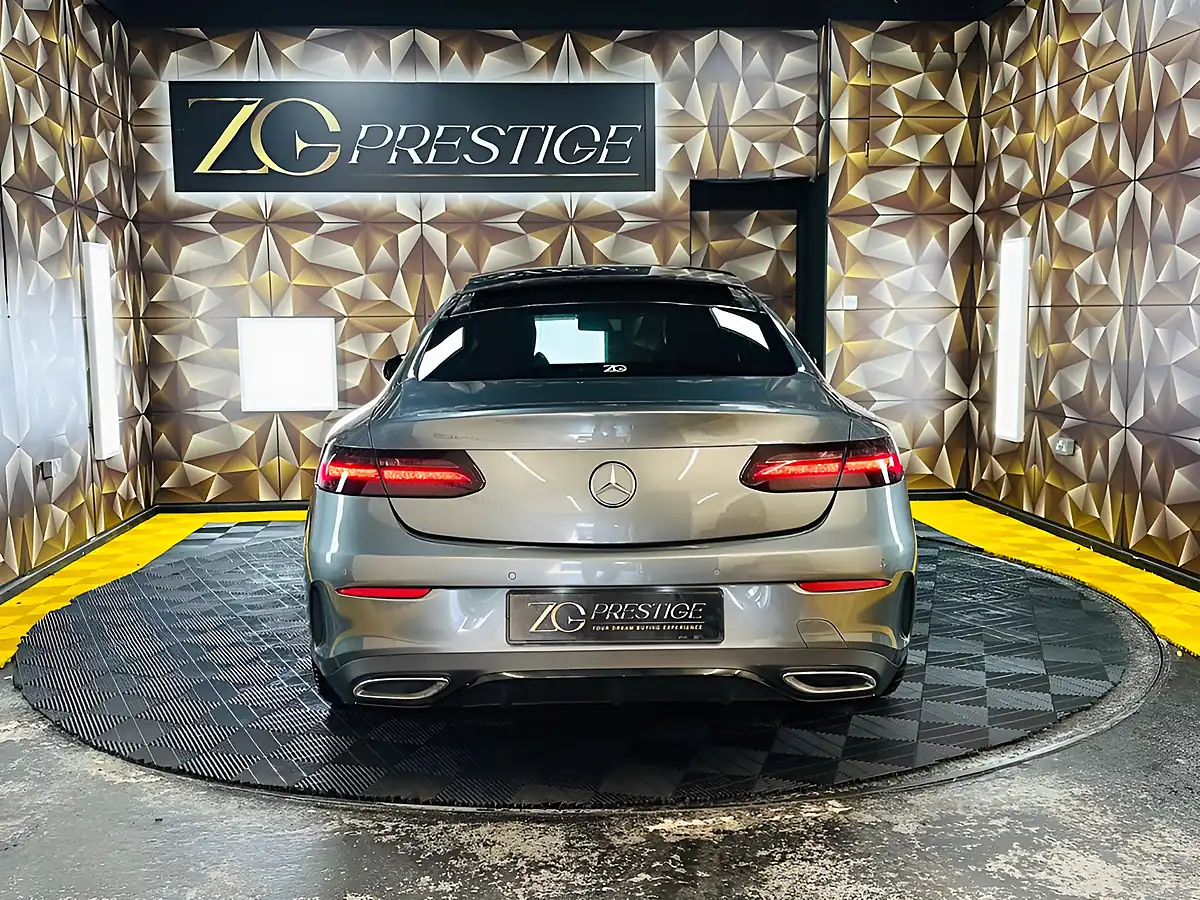 Used 2018 Mercedes-Benz E Class AMG Line (premium Plus) Grey - Interior and Exterior details 4