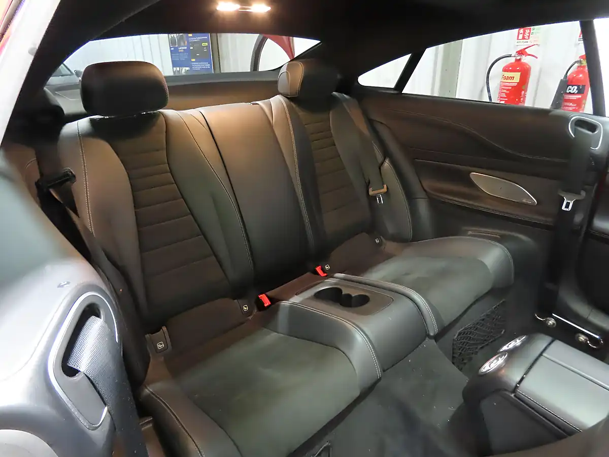 Used 2018 Mercedes-Benz E Class AMG Line Premium Plus Red - Interior and Exterior details 10