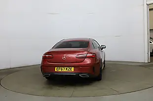 Used 2018 Mercedes-Benz E Class AMG Line Premium Plus Red - Interior and Exterior details 5